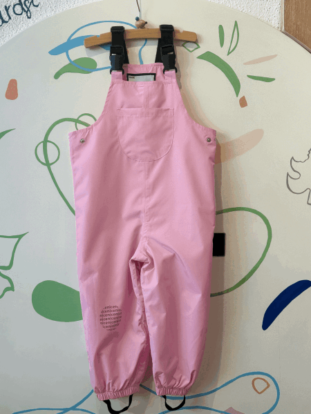 NiceKids Yağmur Tulumu Çocuk/ Pink (Islak Kuru Çantası Hediyeli)