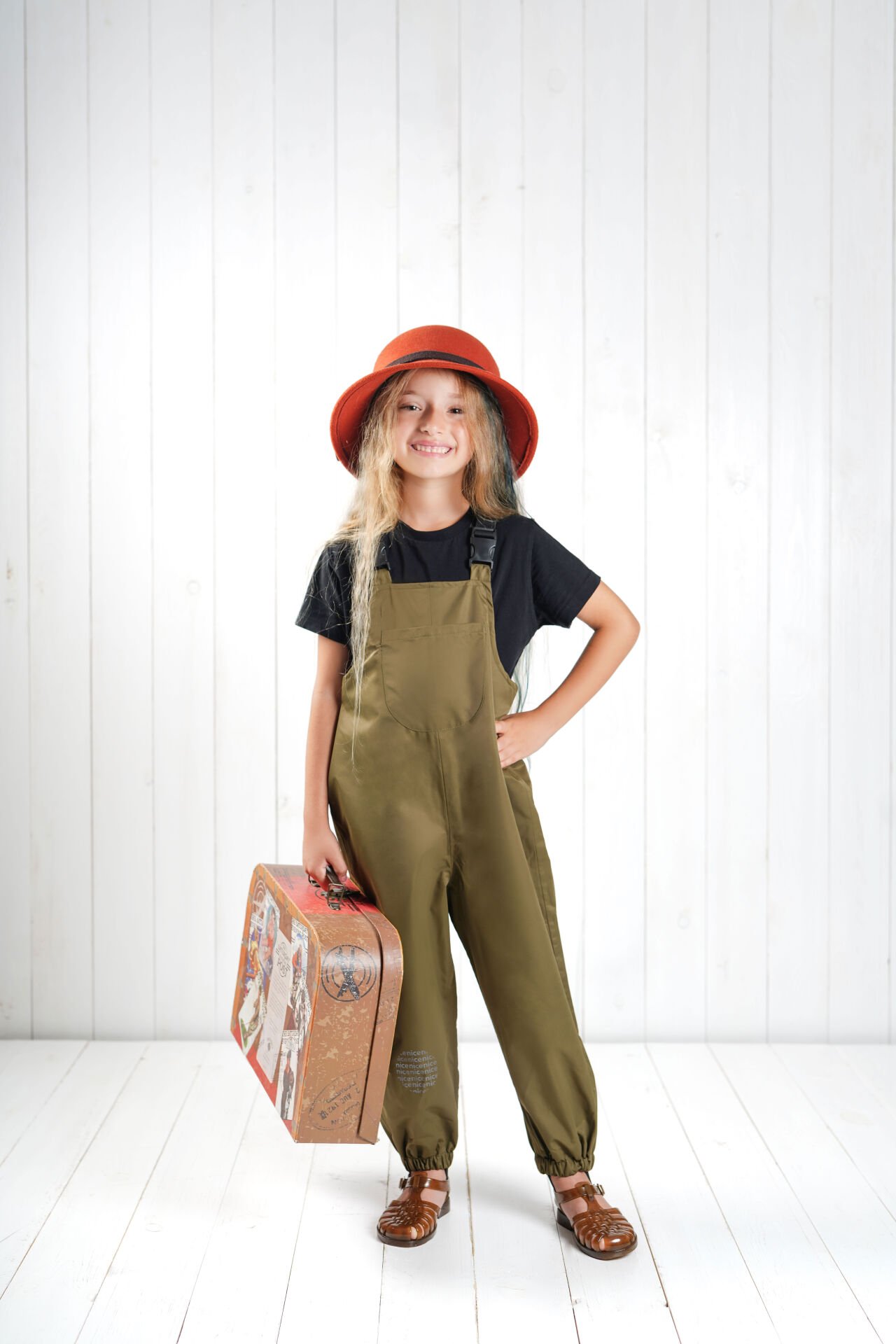 NiceKids Yağmur Tulumu Çocuk / Khaki 116-122 cm