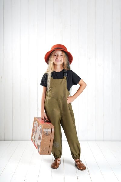 NiceKids Yağmur Tulumu Çocuk / Khaki 116-122 cm