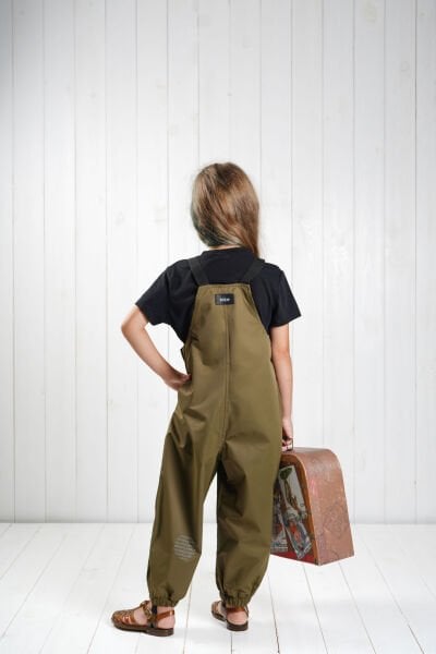 NiceKids Yağmur Tulumu Çocuk / Khaki 116-122 cm
