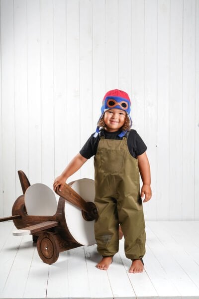 NiceKids Yağmur Tulumu Çocuk / Khaki 116-122 cm