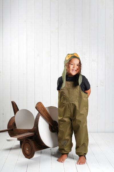 NiceKids Yağmur Tulumu Çocuk / Khaki 116-122 cm