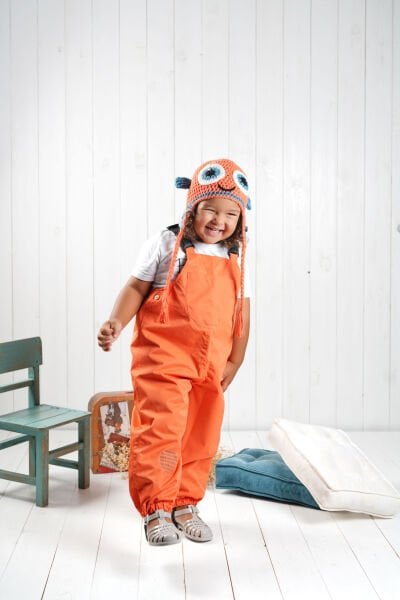 NiceKids Yağmur Tulumu Çocuk / Turuncu 116-122 cm