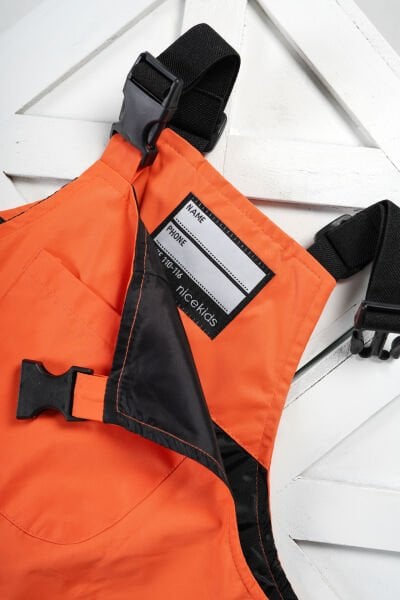 NiceKids Yağmur Tulumu Çocuk / Turuncu 116-122 cm