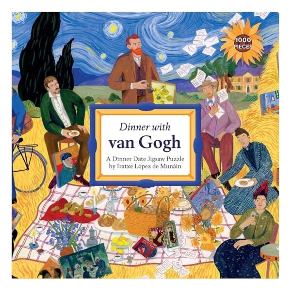 Dinner with Van Gogh - 1000pcs Classic Jigsaw