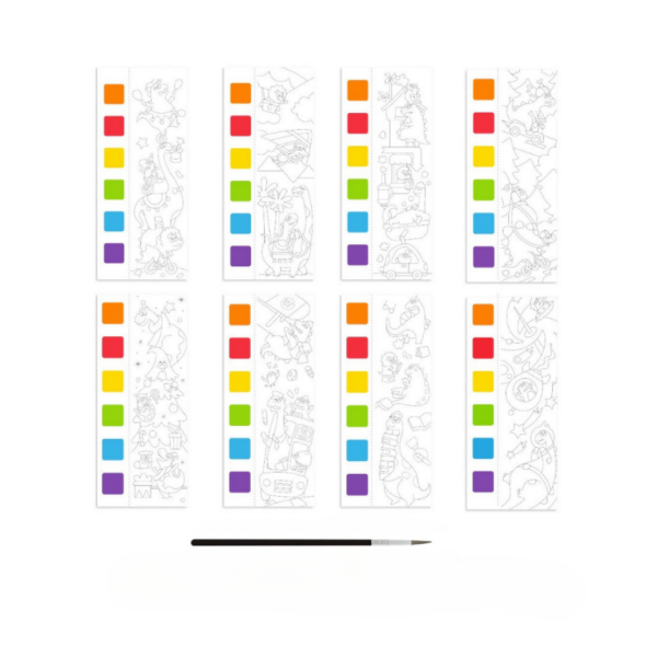 Mideer Sulu Boya Resim Seti Dinozor Akademisi