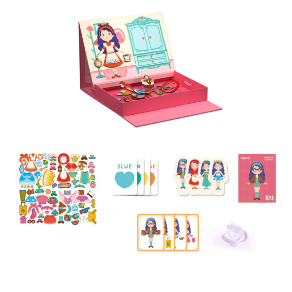 Mideer Manyetik Giydirme Oyunu Şirin Kız