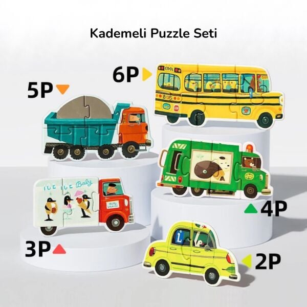 Mideer My First Puzzle Çiftlik Hayvanları