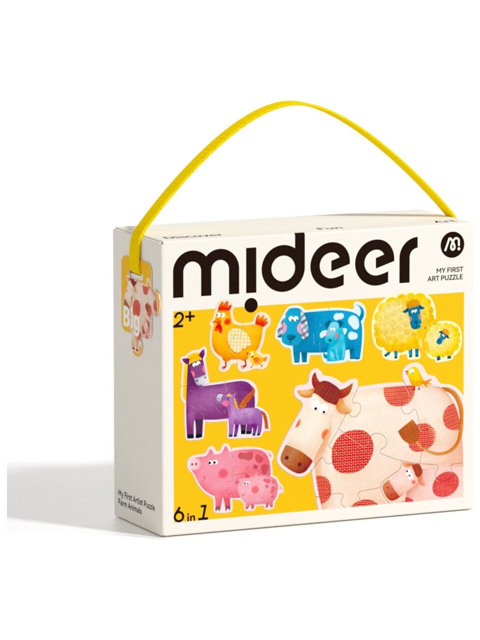 Mideer My First Puzzle Çiftlik Hayvanları