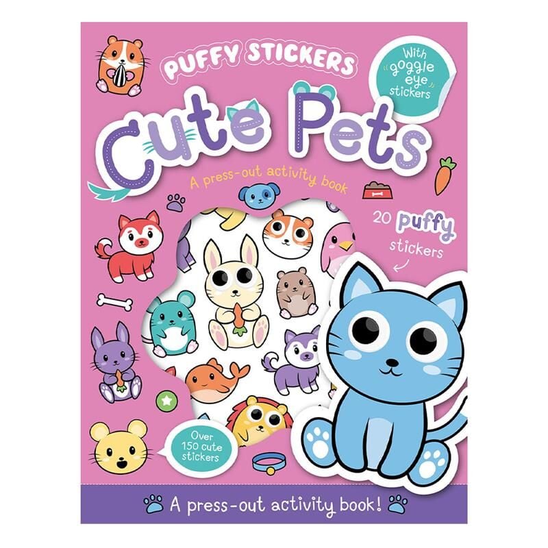 Puffy Stickers - Cute Pets
