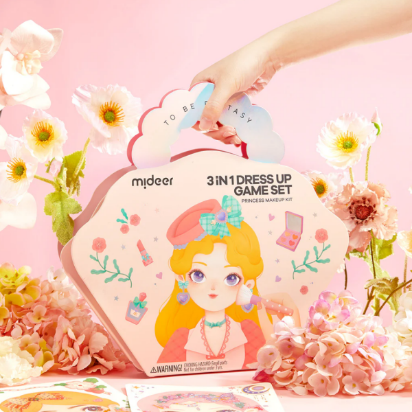 Mideer 3’ü 1 Arada Moda Gösterisi Oyunu Seti Prenses