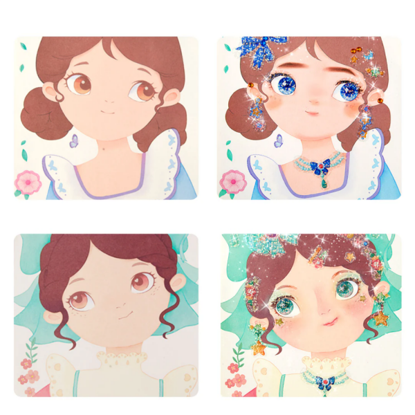 Mideer 3’ü 1 Arada Moda Gösterisi Oyunu Seti Prenses