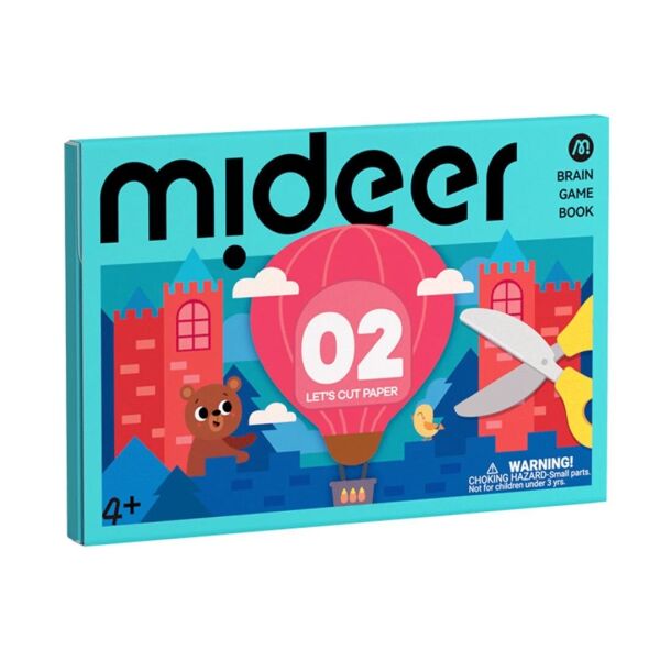 Zeka Oyunu Kitabı - Kağıt Kesme Etkinlikleri 2. Seviye