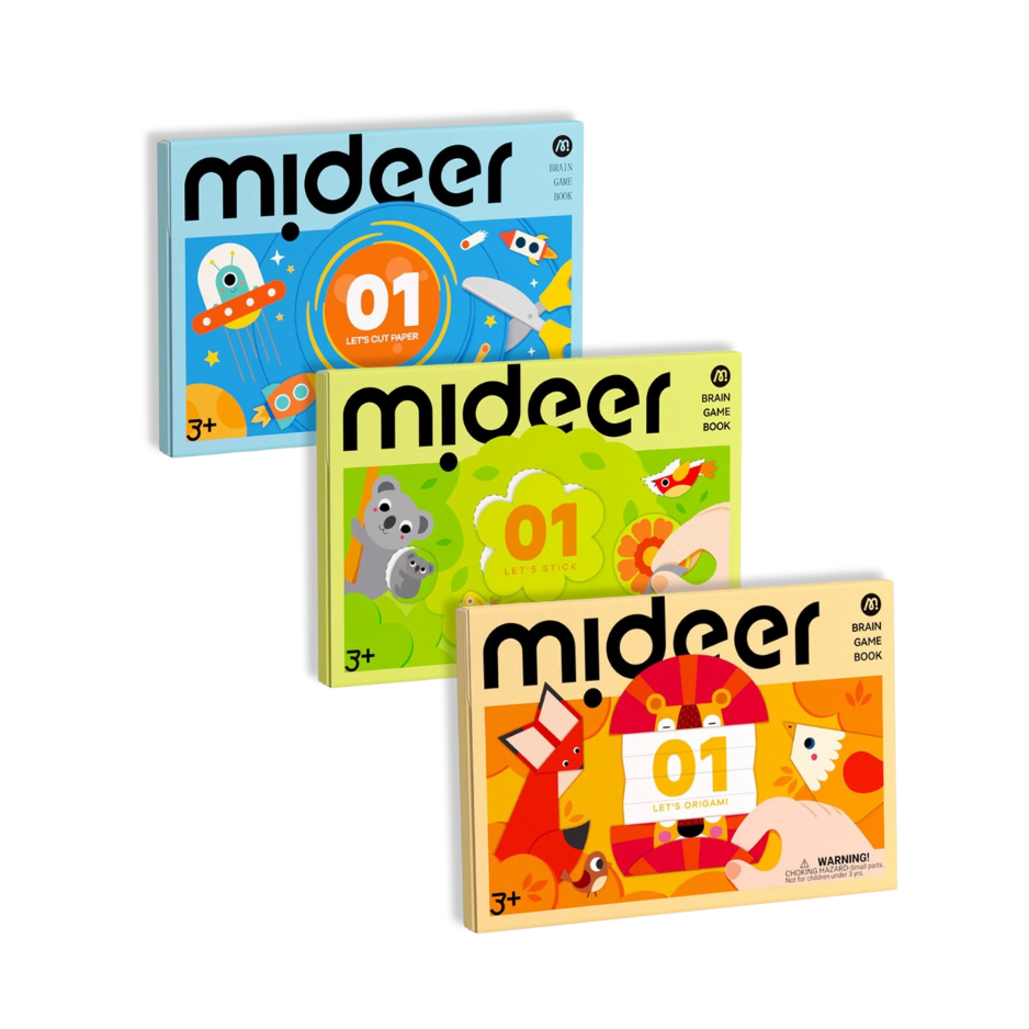 Mideer Zeka Oyunu Kitabı – 3’lü Set 1. Seviye