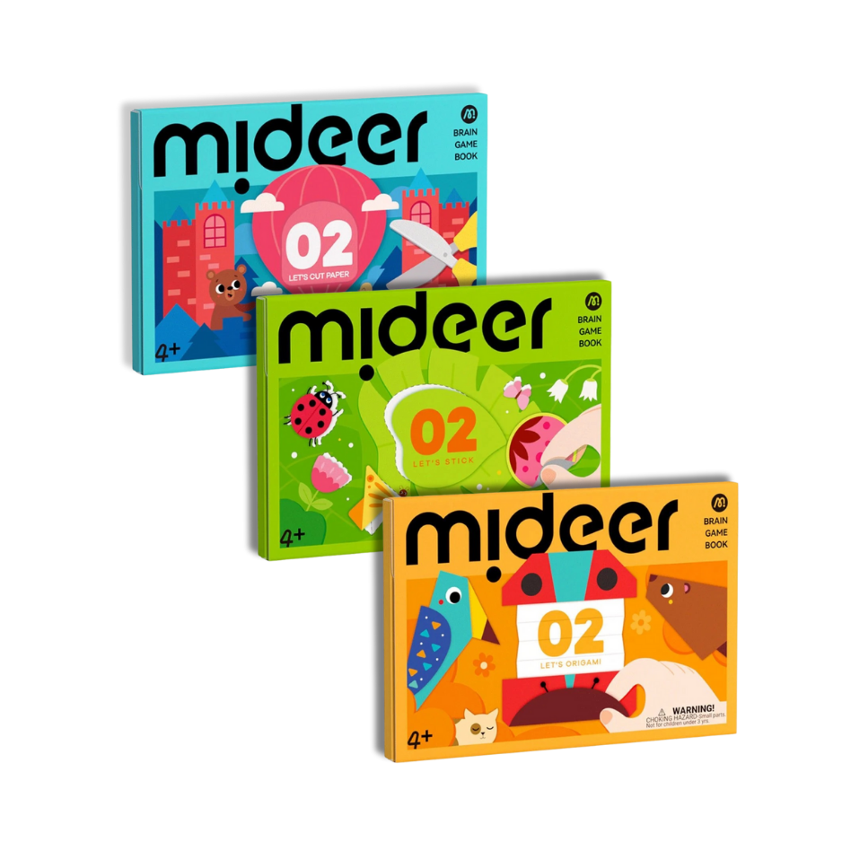 Mideer Zeka Oyunu Kitabı – 3’lü Set 2. Seviye