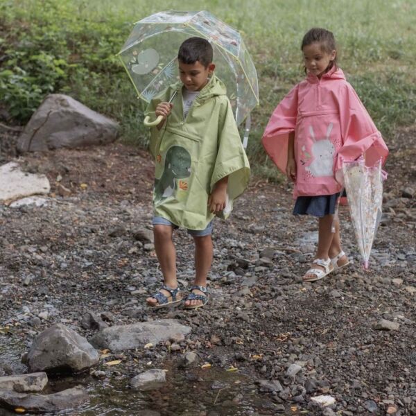 Sassi Çocuk Panço Yağmurluk Pofuduk Tavşan