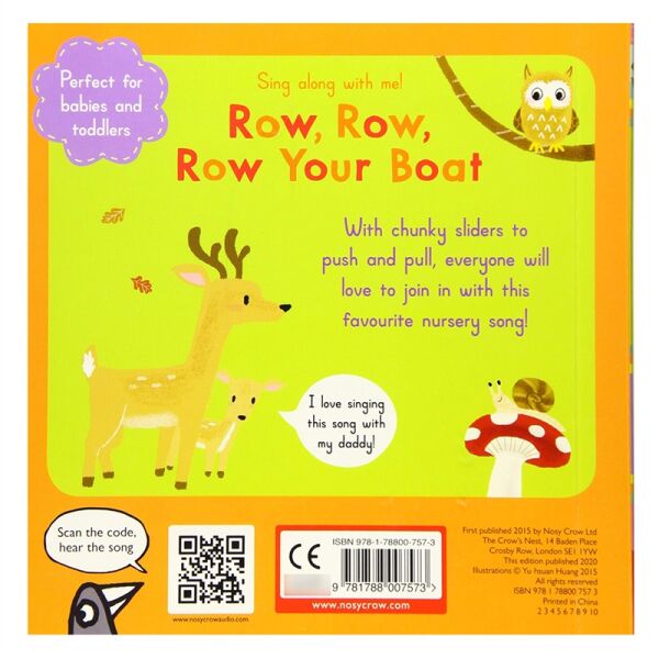 Sing Along With Me Row- Row- Row Your Boat