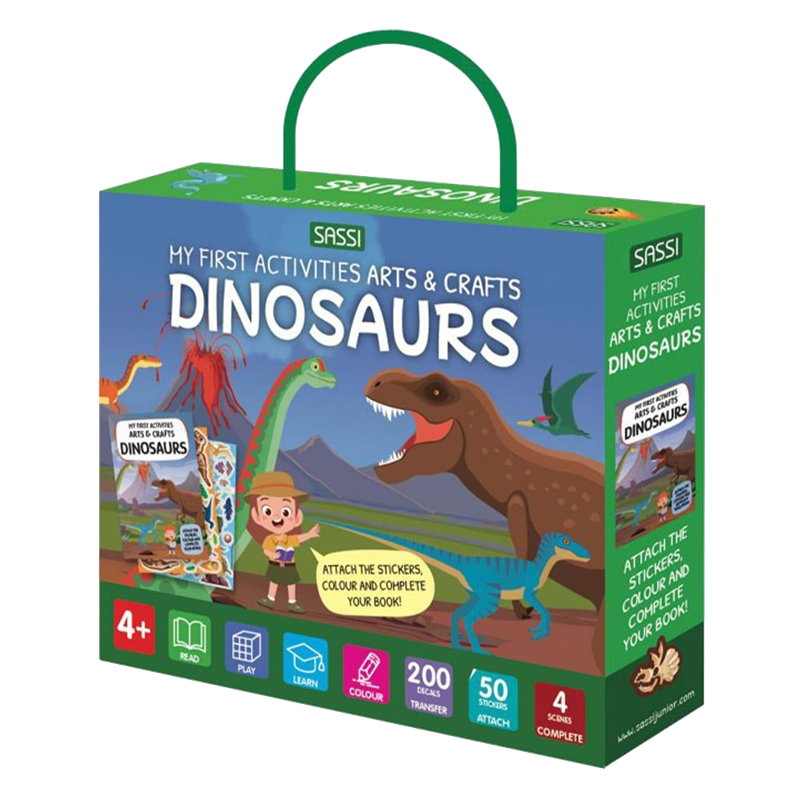 My First Activities Arts And Crafts - Dinosaurs