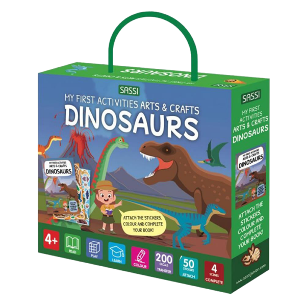 My First Activities Arts And Crafts - Dinosaurs