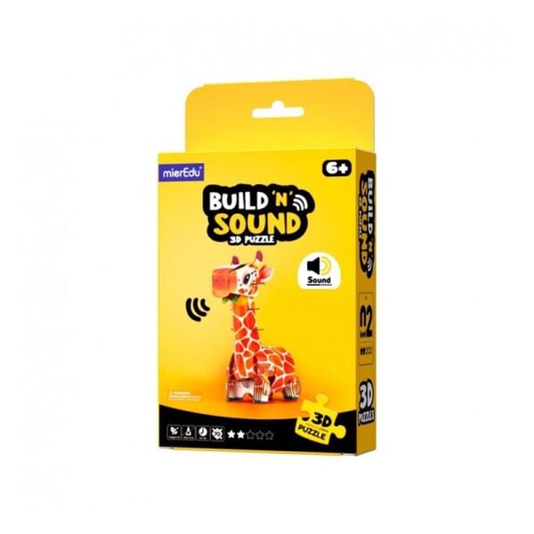 Yap ve Seslendir - 3D Puzzle Zürafa