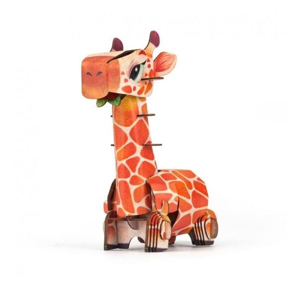 Yap ve Seslendir - 3D Puzzle Zürafa
