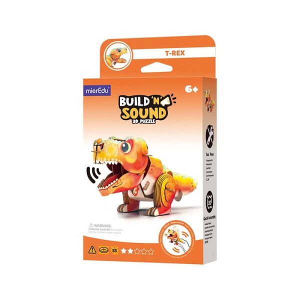 Yap ve Seslendir - 3D Puzzle T-Rex