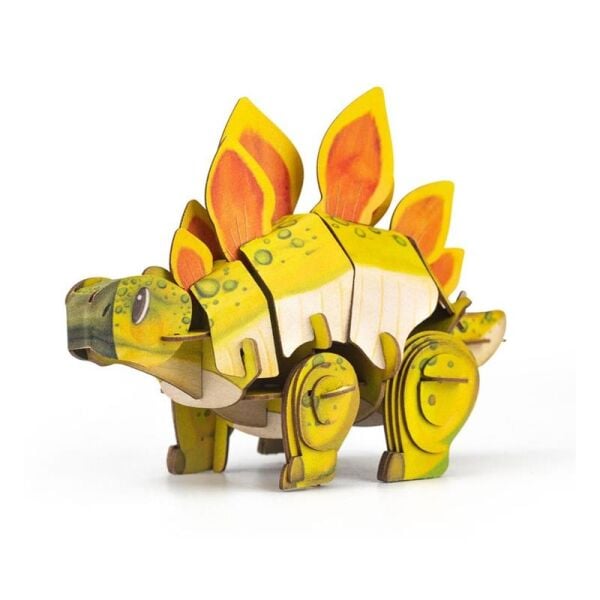 Yap ve Seslendir - 3D Puzzle Stegosaurus Dinozor