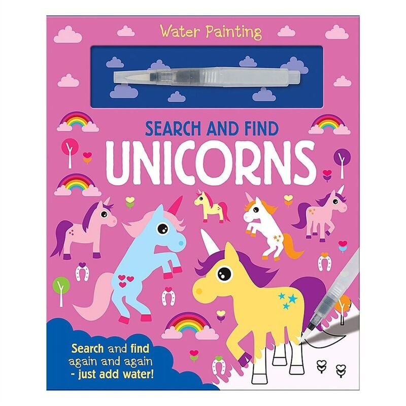 Water Painting - Search And Find Unicorns