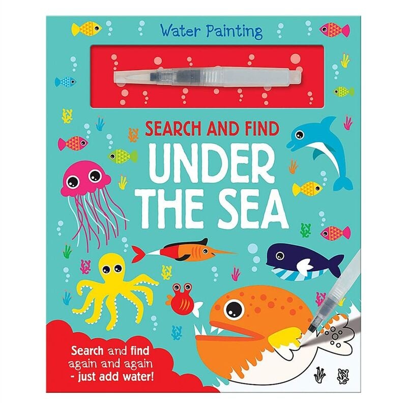 WATER PAINTING SEARCH AND FIND UNDER THE SEA