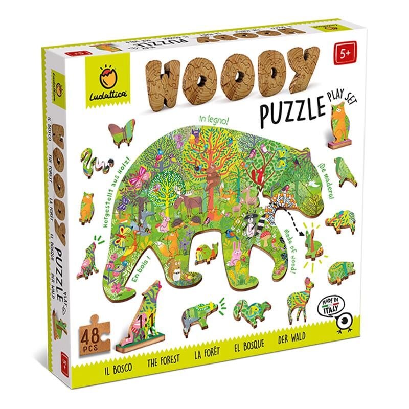 Ahşap Puzzle - Orman