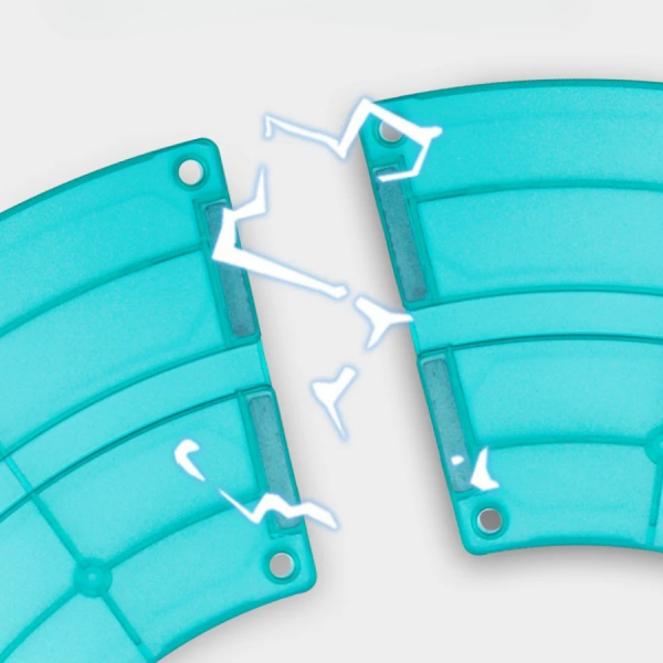 Mideer Magnetic Tiles Arabalı Yarış Pisti - 115 Parça