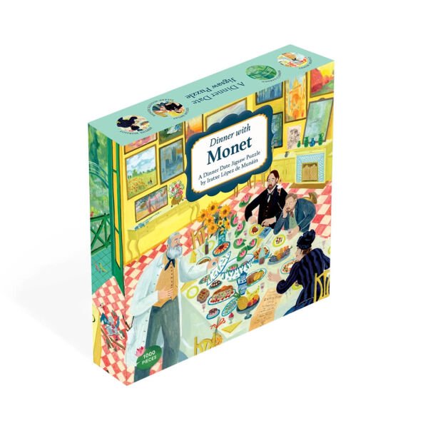 Dinner with Monet - 1000 Parça Puzzle