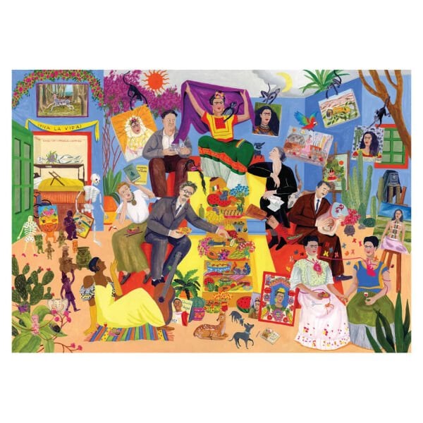 Dinner with Frida - 100 Parça Klasik Puzzle