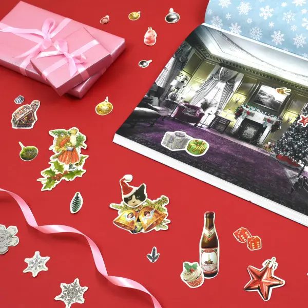 Christmas Collage Kit - Cut Up This Book