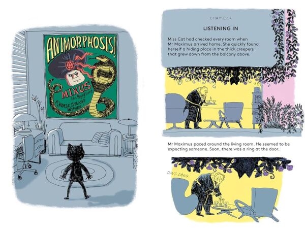 Miss Cat - The Case of the Curious Canary