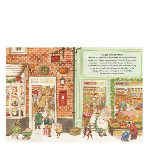 Cat Family Christmas - Lift The Flap Advent Book