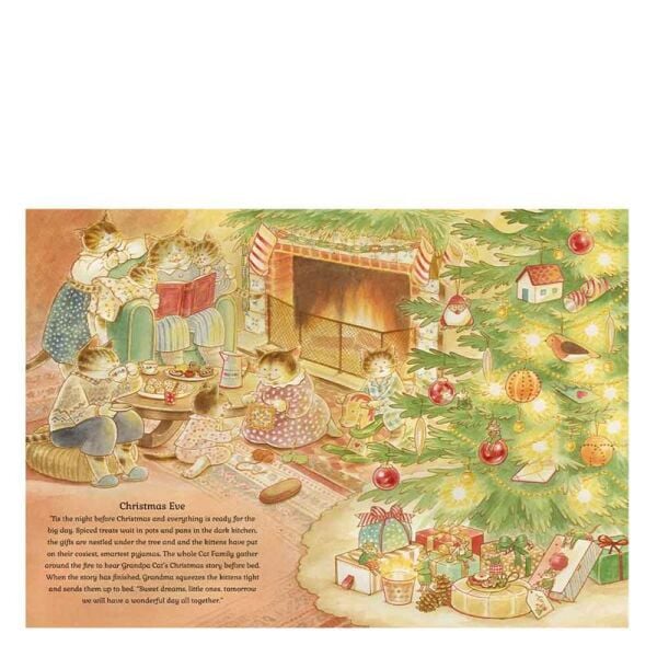Cat Family Christmas - Lift The Flap Advent Book