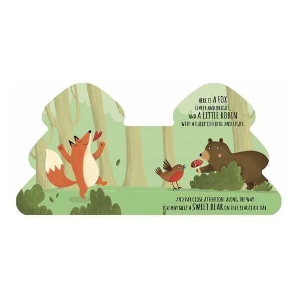 Friends of the Forest - Shaped Board Book