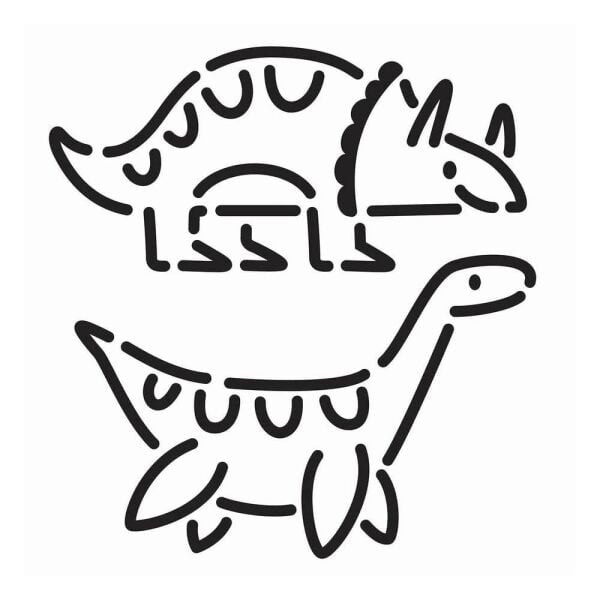 My Artistic Kit - Colourful Creations - Dinosaurs