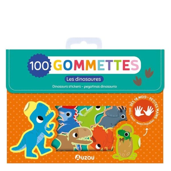 My First Pouch of Stickers - Dinosaurs