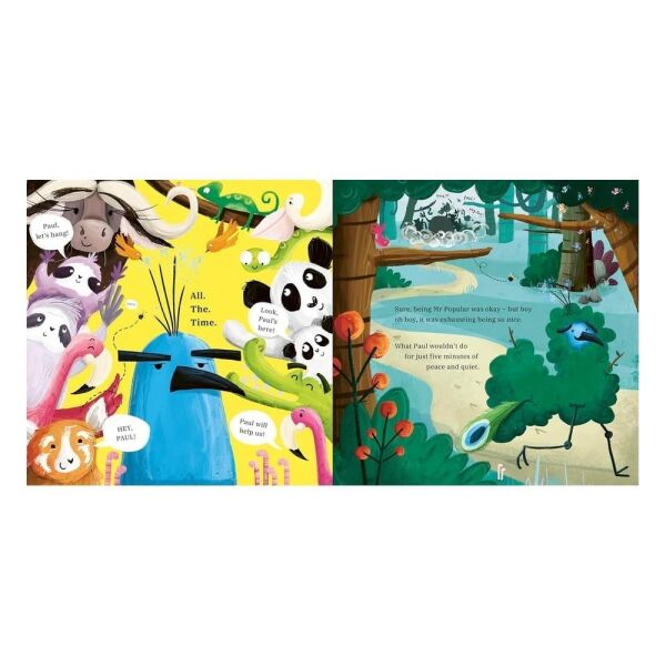 Paul the Peacock (Reluctantly) to the Rescue