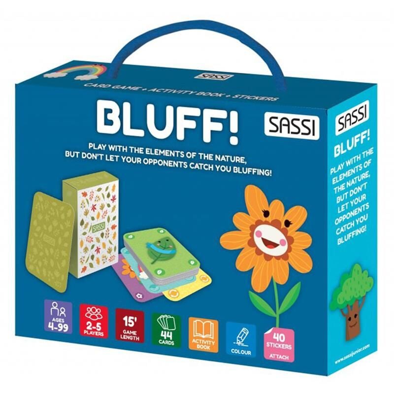 Çocuklar için Blöf Kart Oyunu - Doğa