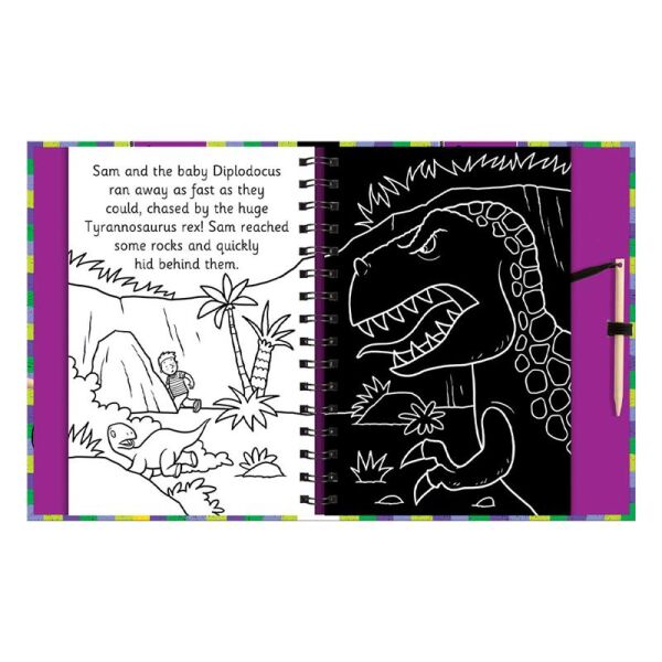 Scratch And Draw - Dinosaurs