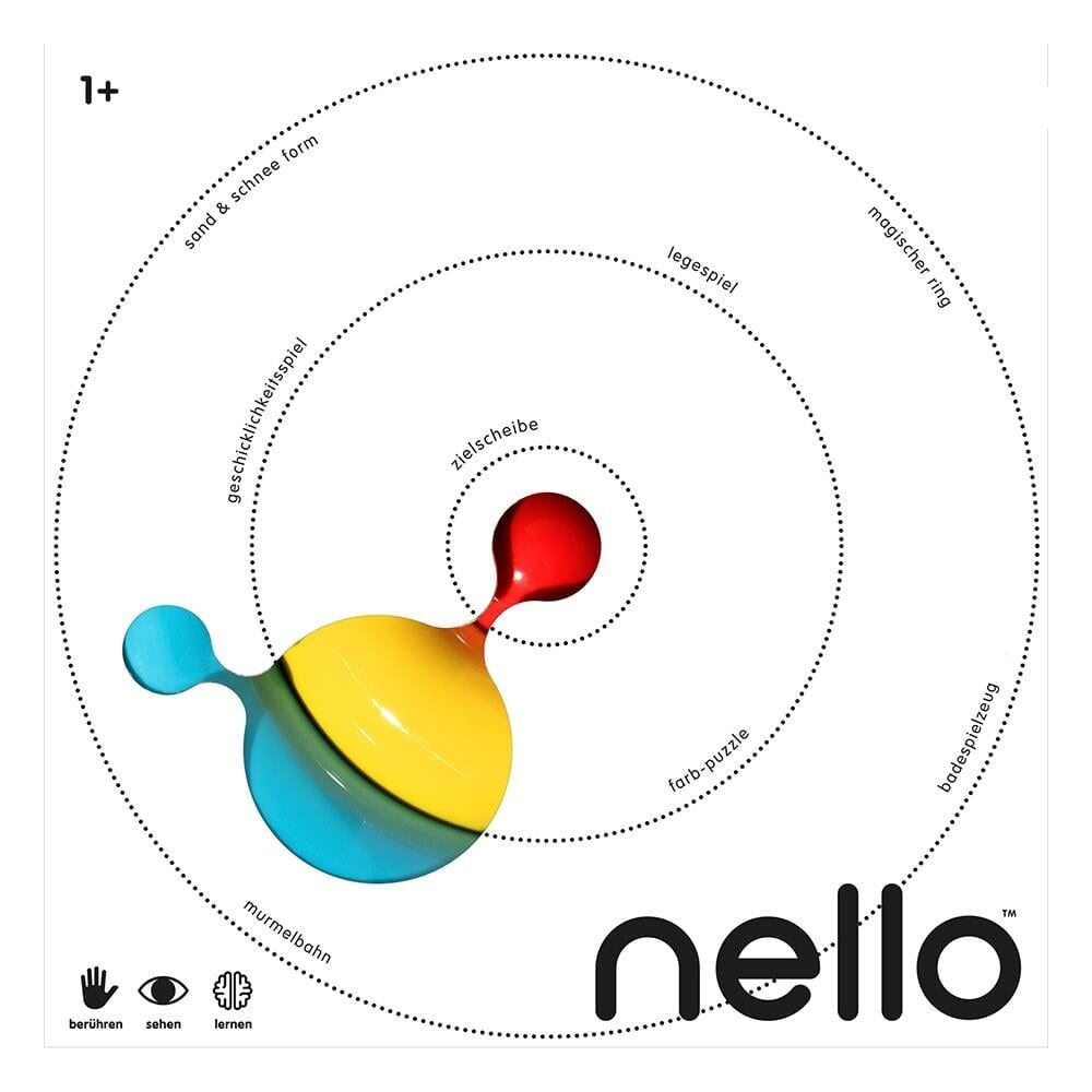 Nello Kırmızı-Mavi-Sarı