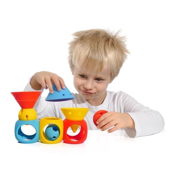 Building Genius Primary - Mavi Kırmızı Sarı