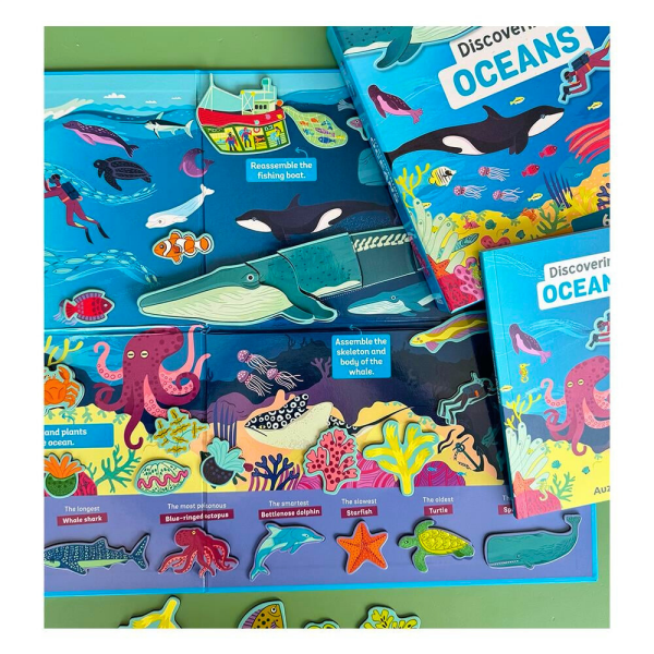 Manyetik Kutu Seti - Okyanusları Keşfetme