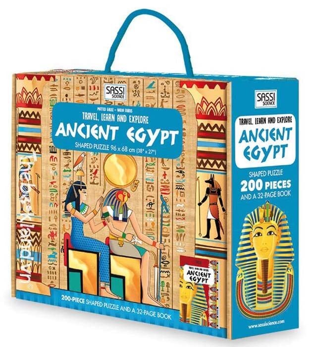 Gez, Öğren ve Keşfet - Antik Mısır, 200 Parça Puzzle