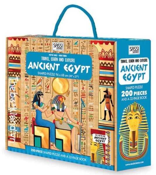 Gez, Öğren ve Keşfet - Antik Mısır, 200 Parça Puzzle