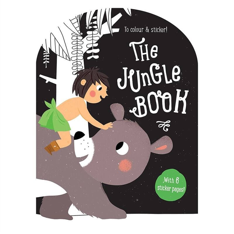 The Jungle Book(To Colour-Sticker)
