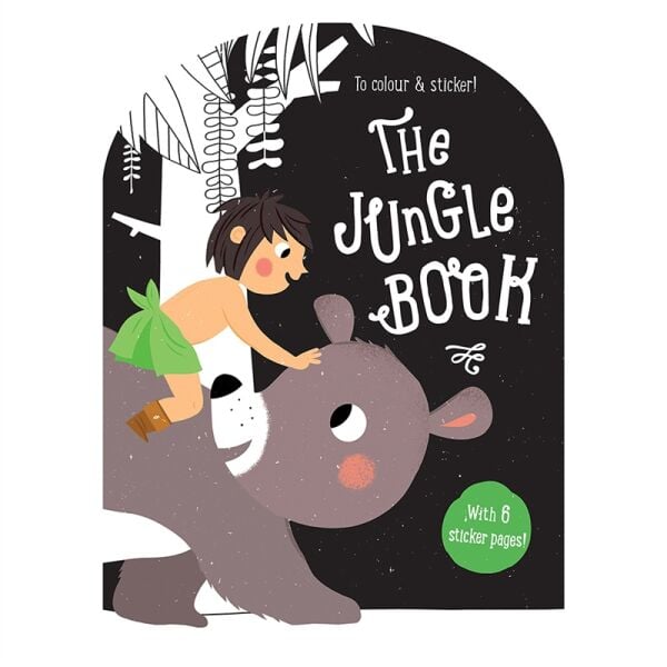 The Jungle Book(To Colour-Sticker)